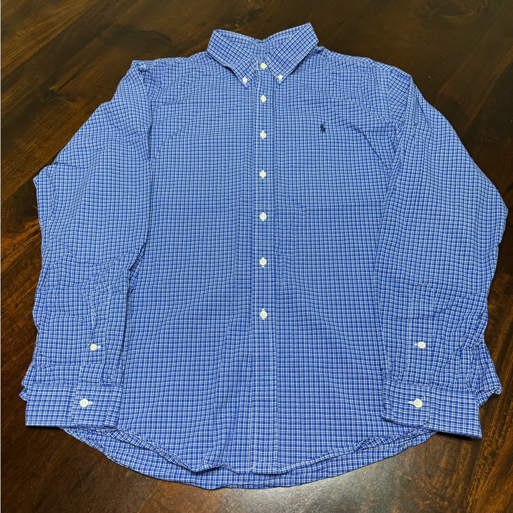 Ralph Lauren XL Custom Fit Popplin dress shirt